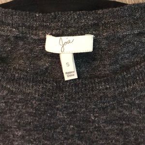 Joie long sleeved shirt sheer black size small